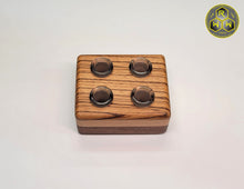 Load image into Gallery viewer, TT05 "Turntable" Stand - Zebra, Beech & Walnut