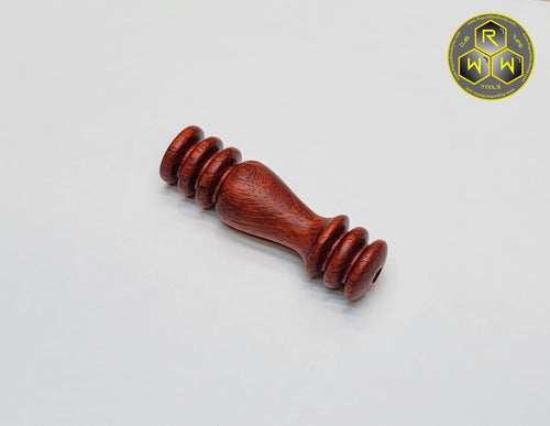 CH02 Hand Turned Padauk Wood Coil Handle