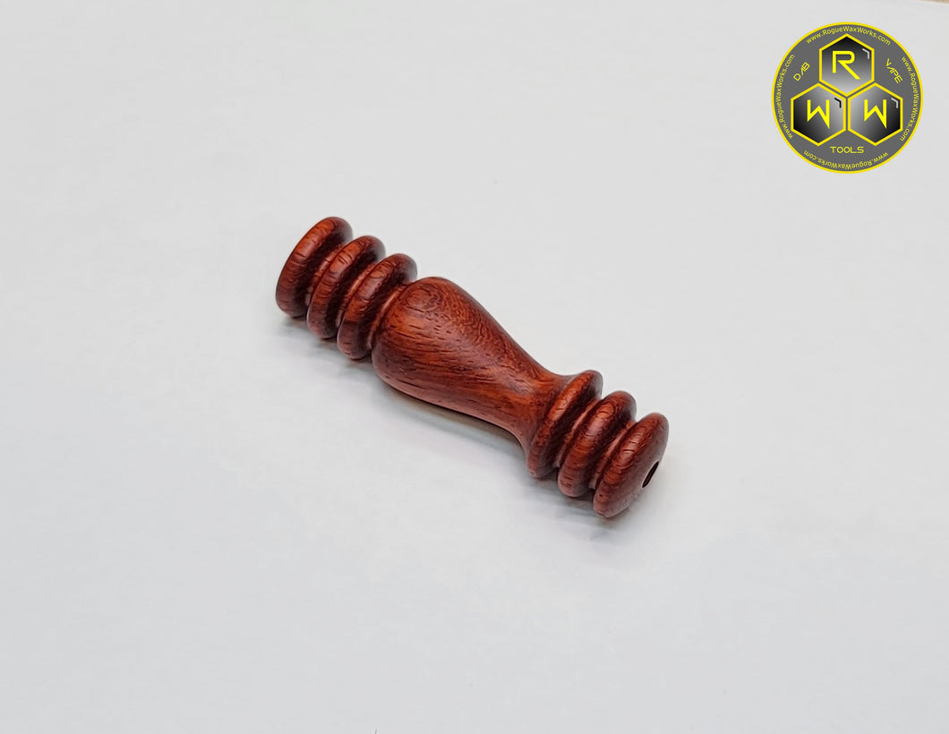 CH02 Hand Turned Padauk Wood Coil Handle