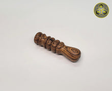 Load image into Gallery viewer, CH02 Hand Turned Bocote Wood Coil Handle