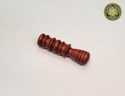 CH08 Hand Turned Bloodwood Coil Handle