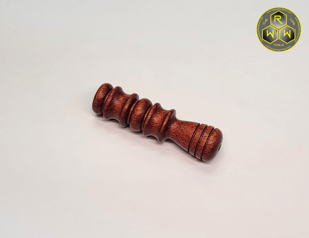 CH08 Hand Turned Bloodwood Coil Handle