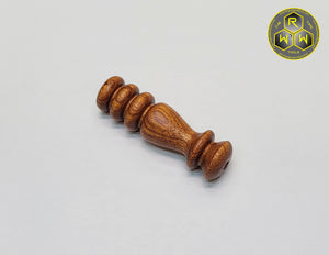 CH07 Hand Turned Jatoba Wood Coil Handle