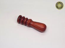 Load image into Gallery viewer, CH10 Hand Turned Padauk Wood Coil Handle