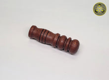 Load image into Gallery viewer, CH08 Hand Turned Leopard Wood Coil Handle