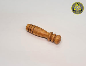 CH11 Hand Turned Canary Wood Coil Handle