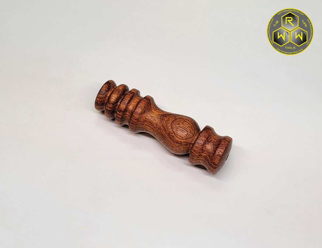 CH08 Hand Turned Jatoba Wood Coil Handle