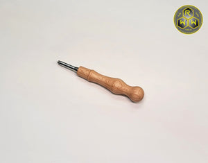 BVH15 Oak Wood Ball Vape Handle - Slim Thick