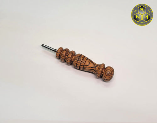 BVH01 Hand Turned Bocote Wood Ball Vape Handle - Chonky Boy