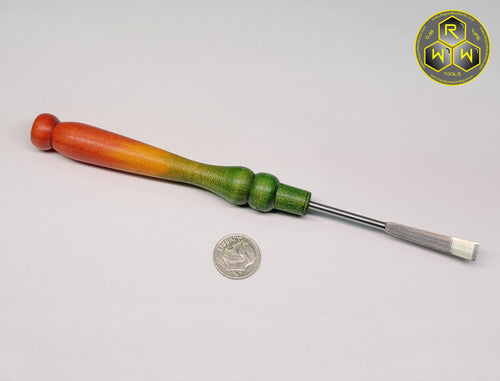 RC19 Red, Yellow & Green Bent Straight Tip Dab Tool
