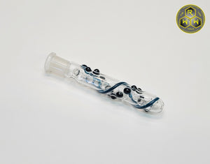CS08 Heady Dimpled Cooling Stem - With Carb, 14mm, Regular Glass