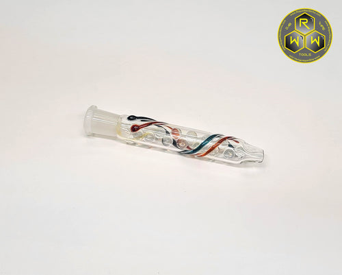CS03 Heady Dimpled Cooling Stem - With Carb, 14mm, Tapered/Flat MP