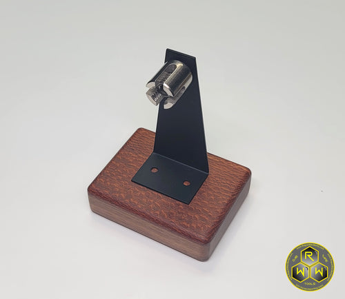 WS09 Wireless Coil Stand - Walnut & Leopard Wood