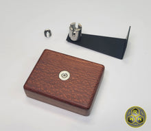 Load image into Gallery viewer, WS09 Wireless Coil Stand - Walnut &amp; Leopard Wood