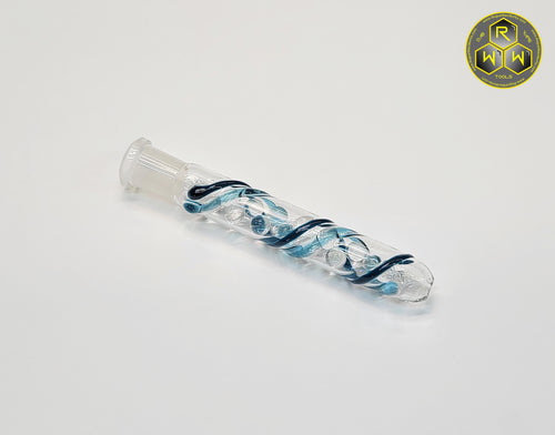 CS10 Heady Dimpled Cooling Stem - No Carb, 14mm, Regular Glass