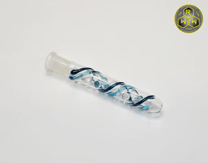 CS10 Heady Dimpled Cooling Stem - No Carb, 14mm, Regular Glass