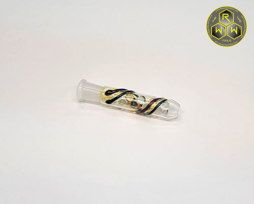CS06 Heady Dimpled Cooling Stem - No Carb, 14mm, Tapered/Flat MP