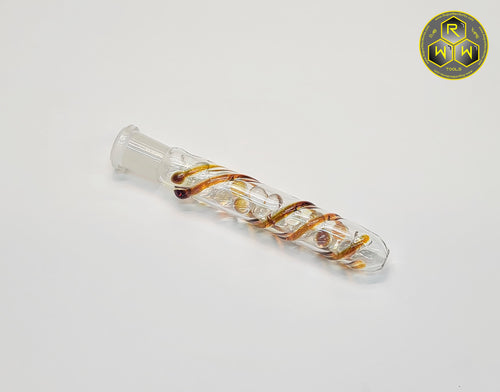 CS11 Heady Dimpled Cooling Stem - No Carb, 14mm, Regular Glass