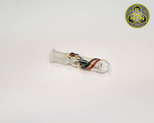 CS01 Heady Dimpled Cooling Stem - With Carb, 14mm, Flat/Tapered MP