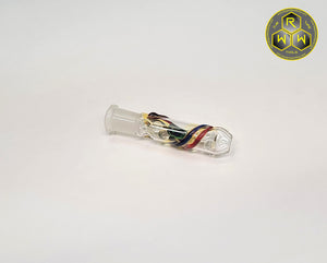 CS01 Heady Dimpled Cooling Stem - With Carb, 14mm, Flat/Tapered MP