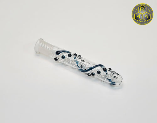 CS12 Heady Dimpled Cooling Stem - No Carb, 14mm, Regular Glass