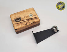Load image into Gallery viewer, WS10 Wireless Coil Stand - Walnut &amp; Spalted Tamarind and 14mm Glass Fitting