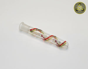 CS15 Heady Dimpled Cooling Stem - No Carb, 14mm, XL Glass
