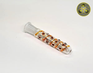 CS13 Heady Quartz Bead Filled Cooling Stem - No Carb, 14mm - Regular Glass