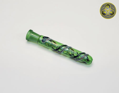 CS17 Heady Dimpled Cooling Stem - No Carb, 14mm, Regular Glass