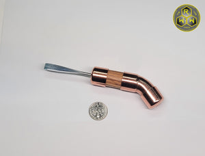 NW59 Oak & Copper Hand Shaped Handle Dabber with Stainless Tip