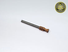 Load image into Gallery viewer, MP39 Zebra Wood &quot;Fastback&quot; Dynavap Vapcap Integrated Mouthpiece &amp; Condenser
