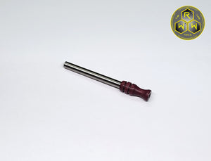 MP28 Purple Heart Wood "Fastback" Dynavap Vapcap Integrated Mouthpiece & Condenser