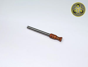 MP31 Bocote Wood "Fastback" Dynavap Vapcap Integrated Mouthpiece & Condenser