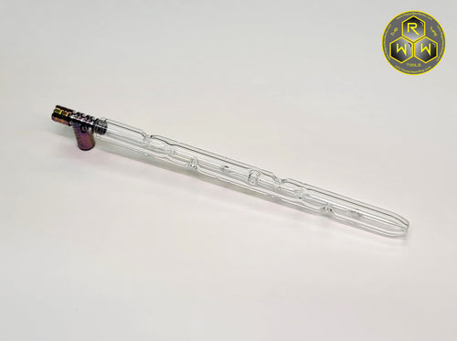 DVS06  Vapcap Glass Stem with Dimples - 7 Inches