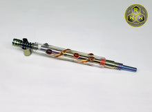 Load image into Gallery viewer, DVS20 Heady Glass Stem with &quot;Swiss&quot; Pinner MP - No Carb, 3.5 in