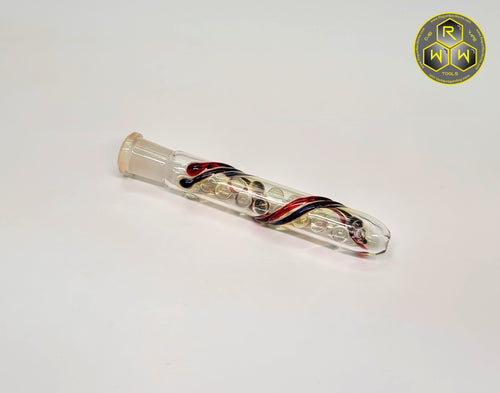 CS01 Heady Dimpled Cooling Stem - No Carb, 14mm, Regular Glass