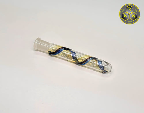 CS03 Heady Dimpled Cooling Stem - With Carb, 14mm, Regular Glass