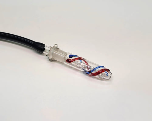 CS02 Heady Glass Whip MP - Quartz Beads