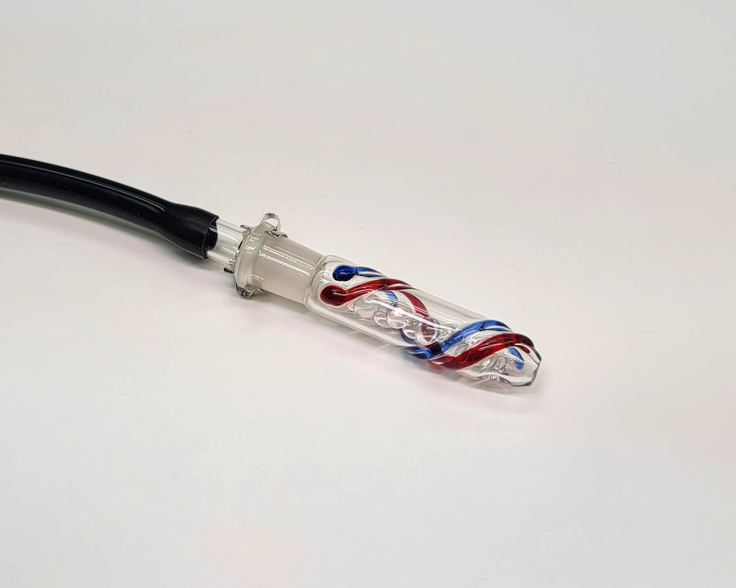 CS02 Heady Glass Whip MP - Quartz Beads