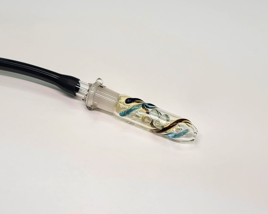 CS05 Heady Glass Whip MP - Quartz Beads
