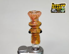 Load image into Gallery viewer, TMSOG04 Heady Quartz Bead Filled Tinymight Stem From Outlaw Glass