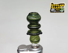 Load image into Gallery viewer, TMSOG07 Heady Quartz Bead Filled Tinymight Stem From Outlaw Glass