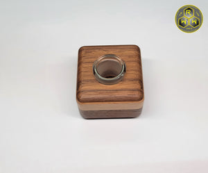 ST04 "Turntables" Walnut & Beech Wood 14mm Stand