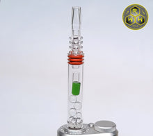 Load image into Gallery viewer, TMS06 Glass Screen Stem with Quartz MP and Various Cooling Beads