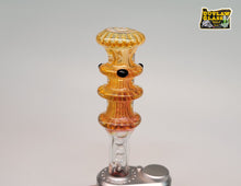 Load image into Gallery viewer, TMSOG06 Heady Quartz Bead Filled Tinymight Stem From Outlaw Glass