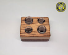 Load image into Gallery viewer, TT01 "Turntable" Stand - Zebra, Beech &amp; Walnut