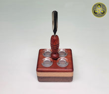 Load image into Gallery viewer, TT15 &quot;Turntable&quot; Stand - Padauk, Beech, Walnut &amp; Matching Scoop