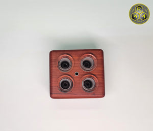 TT15 "Turntable" Stand - Padauk, Beech, Walnut & Matching Scoop