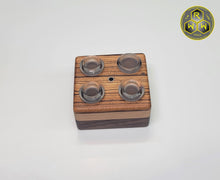 Load image into Gallery viewer, TT01 &quot;Turntable&quot; Stand - Zebra Wood, Beech &amp; Walnut