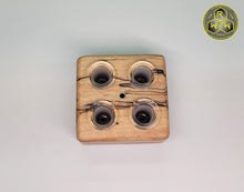 Load image into Gallery viewer, TT06 &quot;Turntable&quot; Stand - Spalted Tamarind, Beech &amp; Walnut